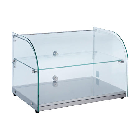 Vitrina Exhibidora Neutra Cristal Curvo Migsa NR-RTZ-45L