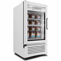 Imbera Vr04 1019887 Refrigerador Vertical Cobalt 1 Puerta Cristal Luz Led 115V. 1/6 HP