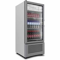 Imbera Vr09 1024297 Refrigerador Vertical 1 Puerta Cristal Luz Led 115V. 1/6 HP